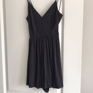 Charcoal grey romper!